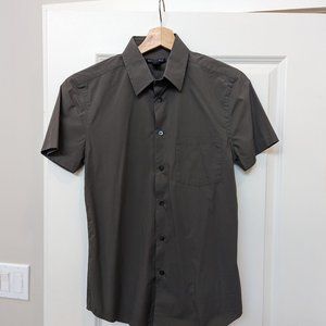 Express Gray 1MX Button down shirt